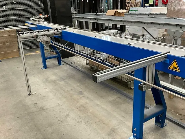 2008 schüco pgz+ glaslatprofiel afkortcirkelzaagmachine - afbeelding 13 van  32