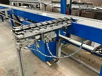 2008 schüco pgz+ glaslatprofiel afkortcirkelzaagmachine - afbeelding 15 van  32