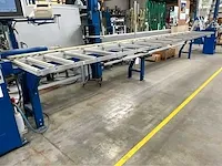 2008 schüco pgz+ glaslatprofiel afkortcirkelzaagmachine - afbeelding 18 van  32