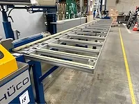 2008 schüco pgz+ glaslatprofiel afkortcirkelzaagmachine - afbeelding 19 van  32