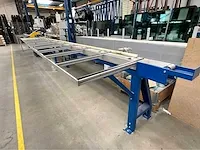 2008 schüco pgz+ glaslatprofiel afkortcirkelzaagmachine - afbeelding 20 van  32