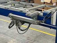2008 schüco pgz+ glaslatprofiel afkortcirkelzaagmachine - afbeelding 26 van  32