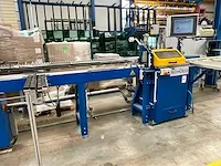 2008 schüco pgz+ glaslatprofiel afkortcirkelzaagmachine - afbeelding 4 van  32