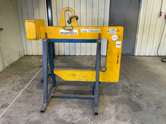 2008 siegert & co cg 75 / 12,5 coil hijshaak - afbeelding 2 van  3