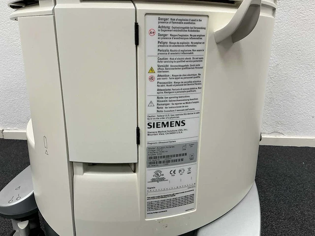 2008 siemens acuson antares echo toestel - afbeelding 5 van  13