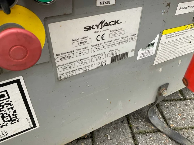 2008 skyjack 4632 hoogwerker - afbeelding 6 van  9