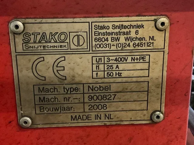 2008 stako / novum nobel cnc portaal plasmasnijmachine - afbeelding 15 van  22