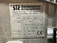 2008 steinbruckner eba 2000l mobiele wasborstel - afbeelding 2 van  10
