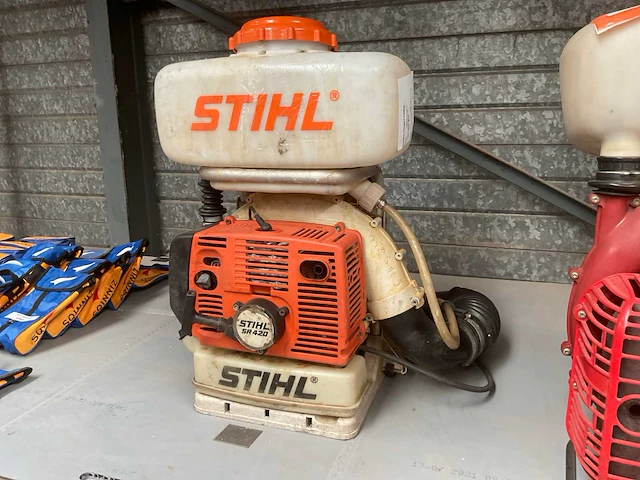 2008 stihl sr420 rugspuit - afbeelding 1 van  6