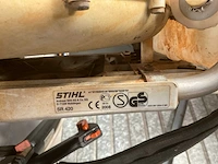 2008 stihl sr420 rugspuit - afbeelding 6 van  6