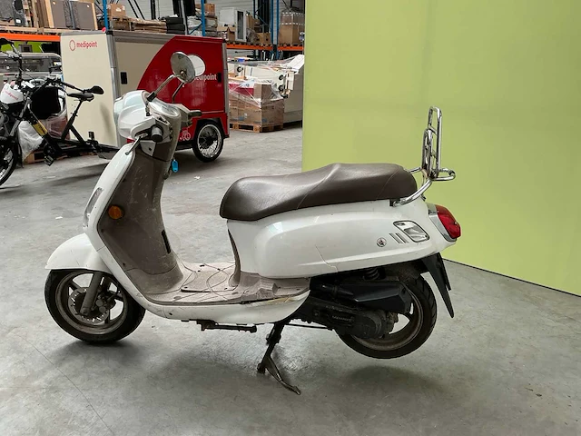 2008 sym fiddle ii 45km/u brommer - afbeelding 8 van  15