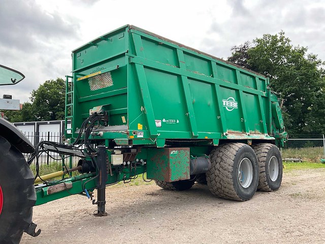2008 tebbe hs220 compoststrooier - afbeelding 1 van  40