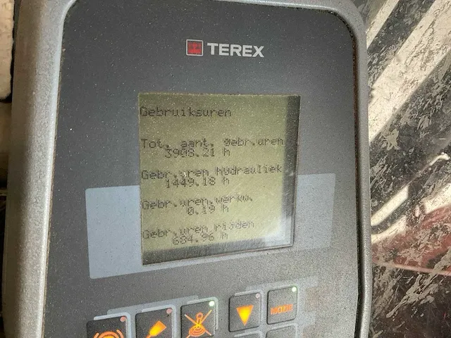 2008 terex tw150 banden graafmachine - afbeelding 15 van  21