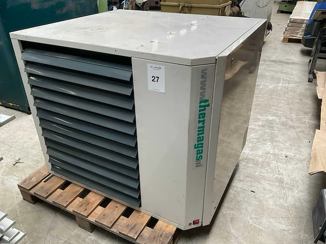 2008 thermagas vra 80-2 industriële verwarmingsinstallatie - afbeelding 1 van  5