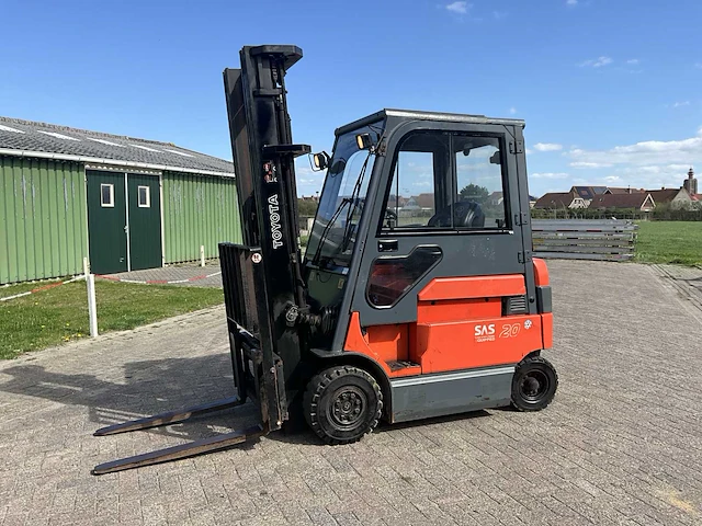 2008 toyota 7fbmf20 vorkheftruck - afbeelding 1 van  19
