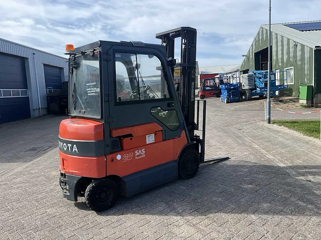 2008 toyota 7fbmf20 vorkheftruck - afbeelding 15 van  19