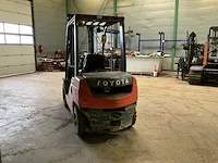 2008 toyota 8fd25 vorkheftruck - afbeelding 2 van  13