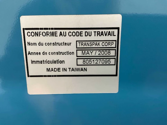2008 transpak omsnoer machine - afbeelding 2 van  10