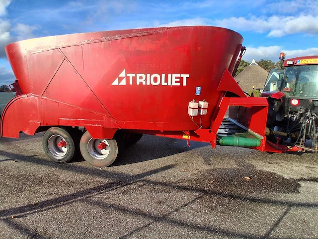 2008 trioliet triomix tm2-1600 voermengwagen - afbeelding 12 van  34