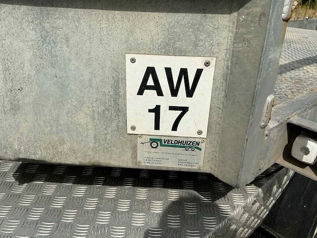 2008 veldhuizen aw17 be aanhangwagen - afbeelding 4 van  12