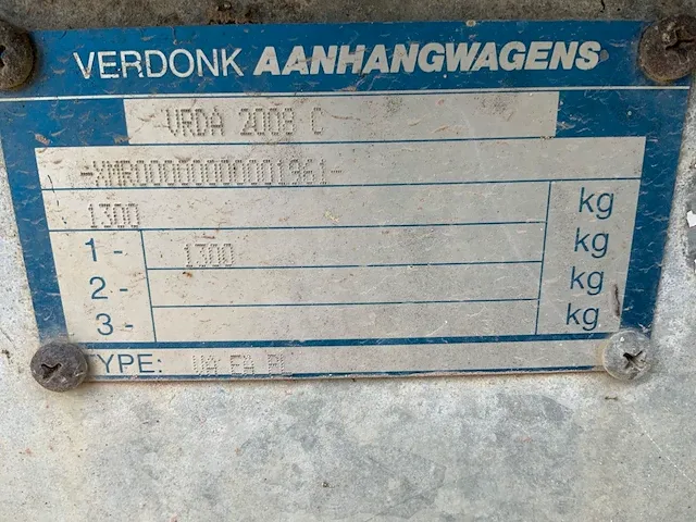 2008 verdonk va ea pl schaftwagen - afbeelding 3 van  13