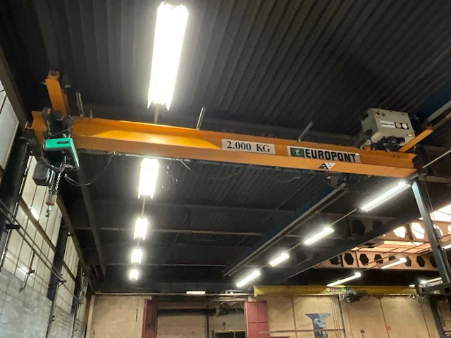 2008 verlinde enkelligger onderhang halkraan 2t - afbeelding 11 van  16
