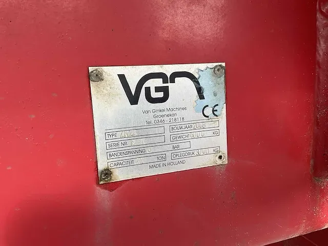 2008 vgm zk22 gronddumper - afbeelding 9 van  13