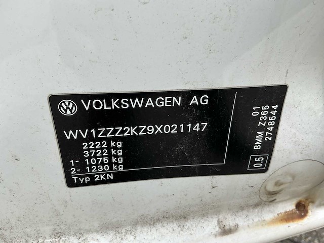 2008 volkswagen caddy 2.0 tdi - afbeelding 21 van  28