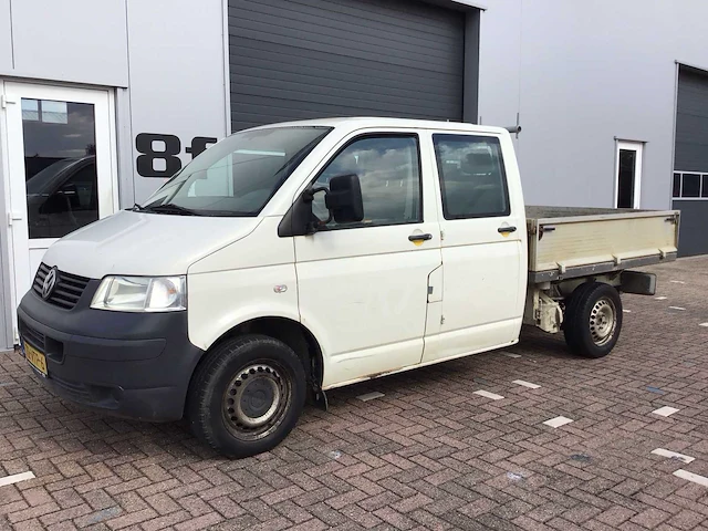 2008 volkswagen transporter pick-up bedrijfswagen - afbeelding 1 van  24