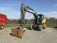 2008 volvo ew160c banden graafmachine