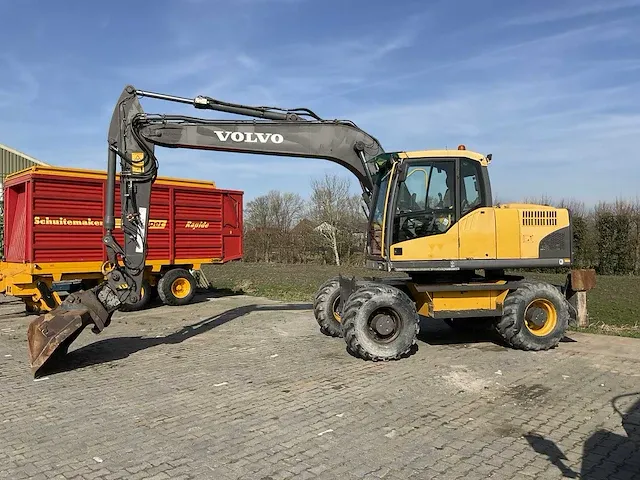 2008 volvo ew160c banden graafmachine - afbeelding 23 van  43