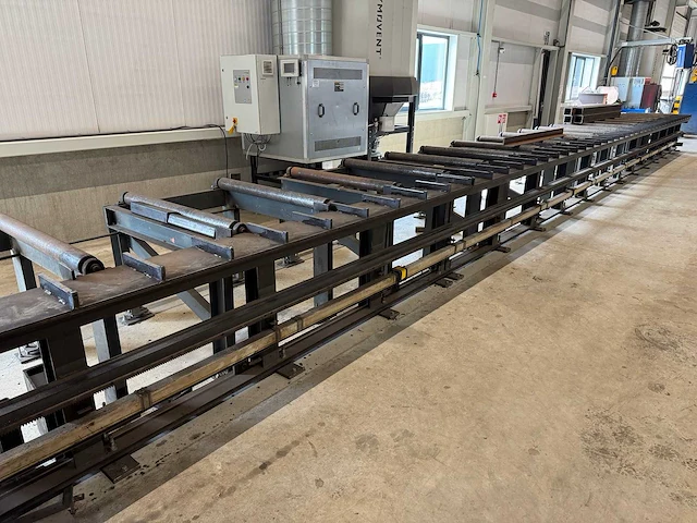 2008 voortman 2008 v600 cnc profielen boormachine met rollenbaan - afbeelding 5 van  20