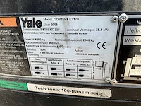 2008 yale gdp25vx vorkheftruck - afbeelding 16 van  24