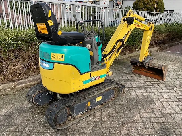 2008 yanmar sv08-1 minigraafmachine - afbeelding 13 van  15