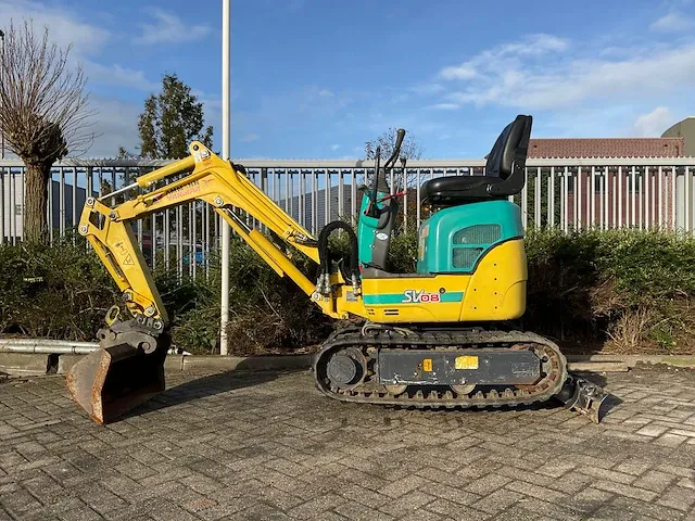 2008 yanmar sv08-1 minigraafmachine - afbeelding 14 van  15