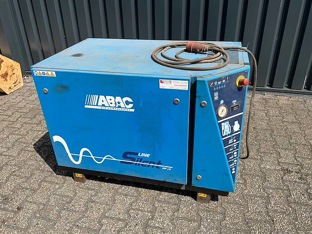 2009 abac b7000 zuigercompressor - afbeelding 1 van  10
