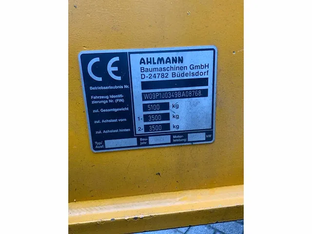 2009 ahlmann ax100 shovel - afbeelding 14 van  21