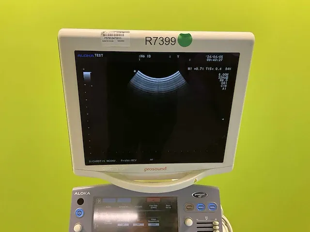 2009 aloka prosound alpha 7 echografie apparaat - afbeelding 4 van  20