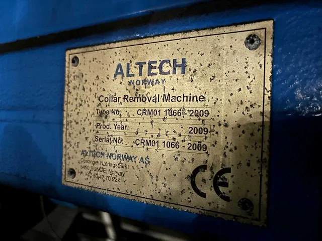 2009 altech crm 01 halsband verwijderen machine - afbeelding 11 van  11