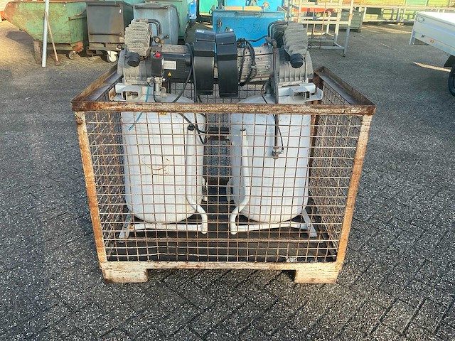 2009 alup workshop jobber gv34 luchtcompressor (2x) - afbeelding 1 van  13