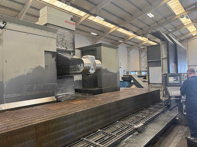 2009 anayak hvm-7000-pc bedfreesmachines met beweegbare kolom - afbeelding 8 van  65