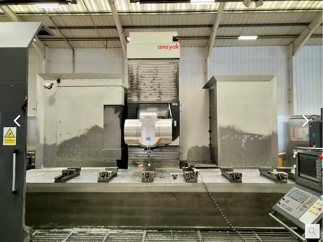 2009 anayak hvm-7000-pc bedfreesmachines met beweegbare kolom - afbeelding 23 van  65
