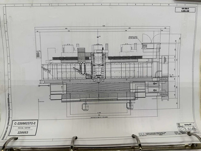 2009 anayak hvm-7000-pc bedfreesmachines met beweegbare kolom - afbeelding 51 van  65
