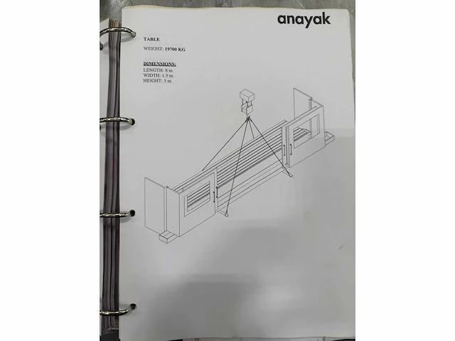 2009 anayak hvm-7000-pc bedfreesmachines met beweegbare kolom - afbeelding 55 van  65