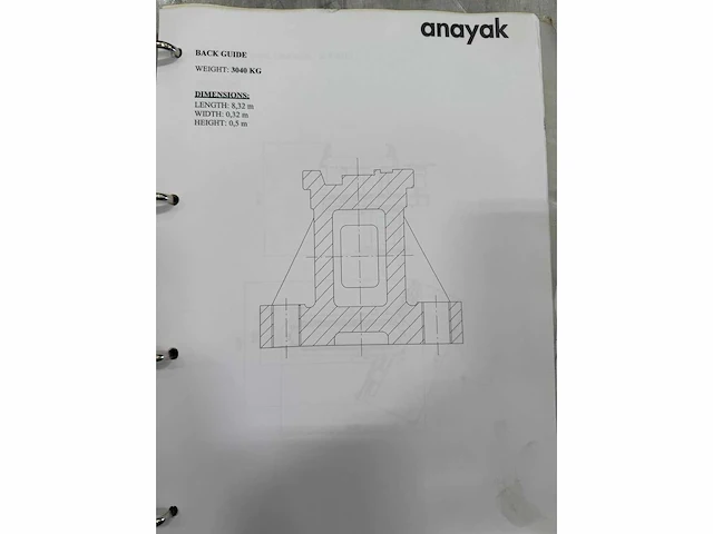 2009 anayak hvm-7000-pc bedfreesmachines met beweegbare kolom - afbeelding 59 van  65