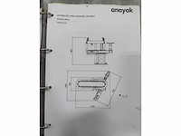2009 anayak hvm-7000-pc bedfreesmachines met beweegbare kolom - afbeelding 60 van  65