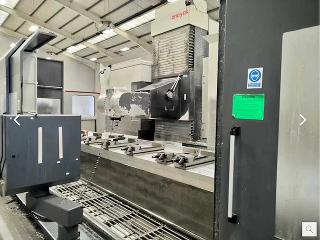 2009 anayak hvm-7000-pc bedfreesmachines met beweegbare kolom - afbeelding 56 van  65