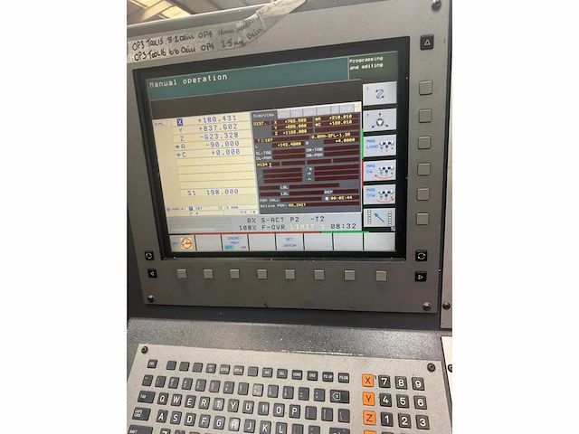 2009 anayak hvm-7000-pc bedfreesmachines met beweegbare kolom - afbeelding 64 van  65