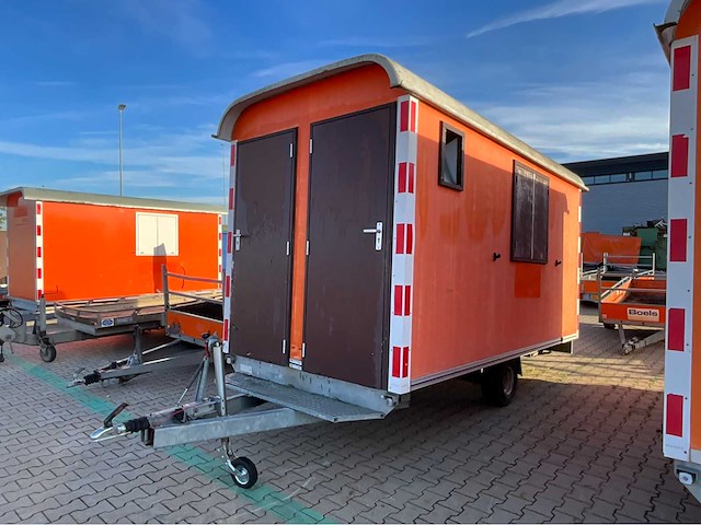 2009 atec stbk400lsvp schaft aanhangwagen / toilet - afbeelding 1 van  17