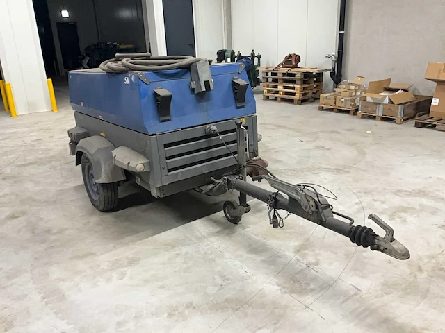 2009 atlas copco luchtcompressor op aanhangwagen - afbeelding 10 van  17